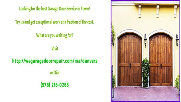 Danvers, MA Garage Door Repair Technicians