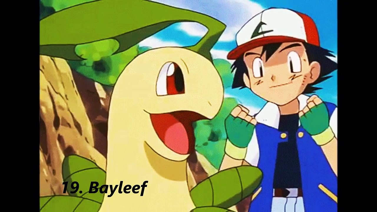 Ash's Top 20 Strongest/Best Pokemon
