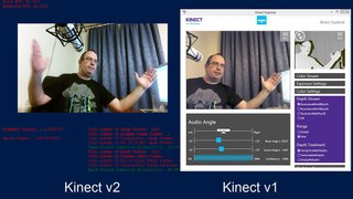 Kinect v1 vs Kinect v2