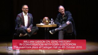 William Gibson on 'Zero History' with Cory Doctorow for IQ2