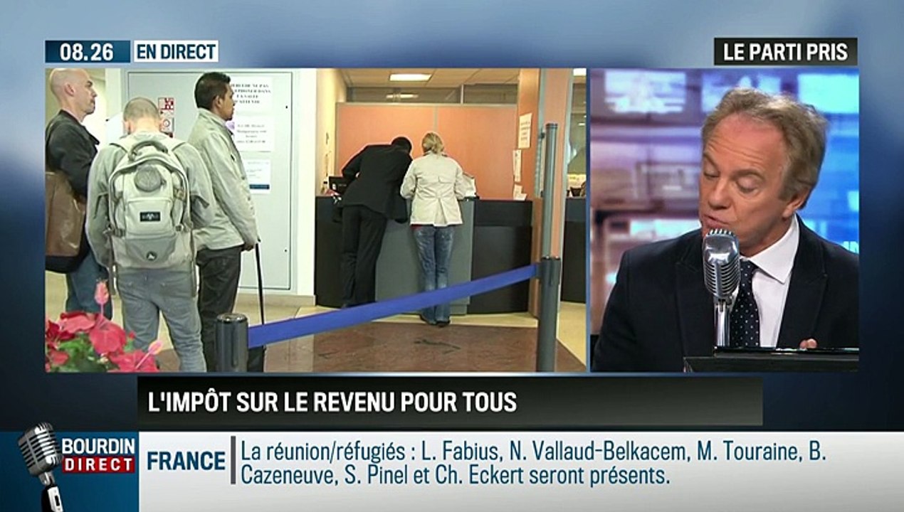 Le parti pris d'Hervé Gattegno: "Vive l'impôt sur le revenu pour tous" - 09/09