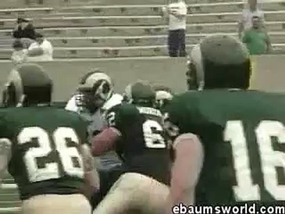 Toddler Gets Ran Over By Football Player