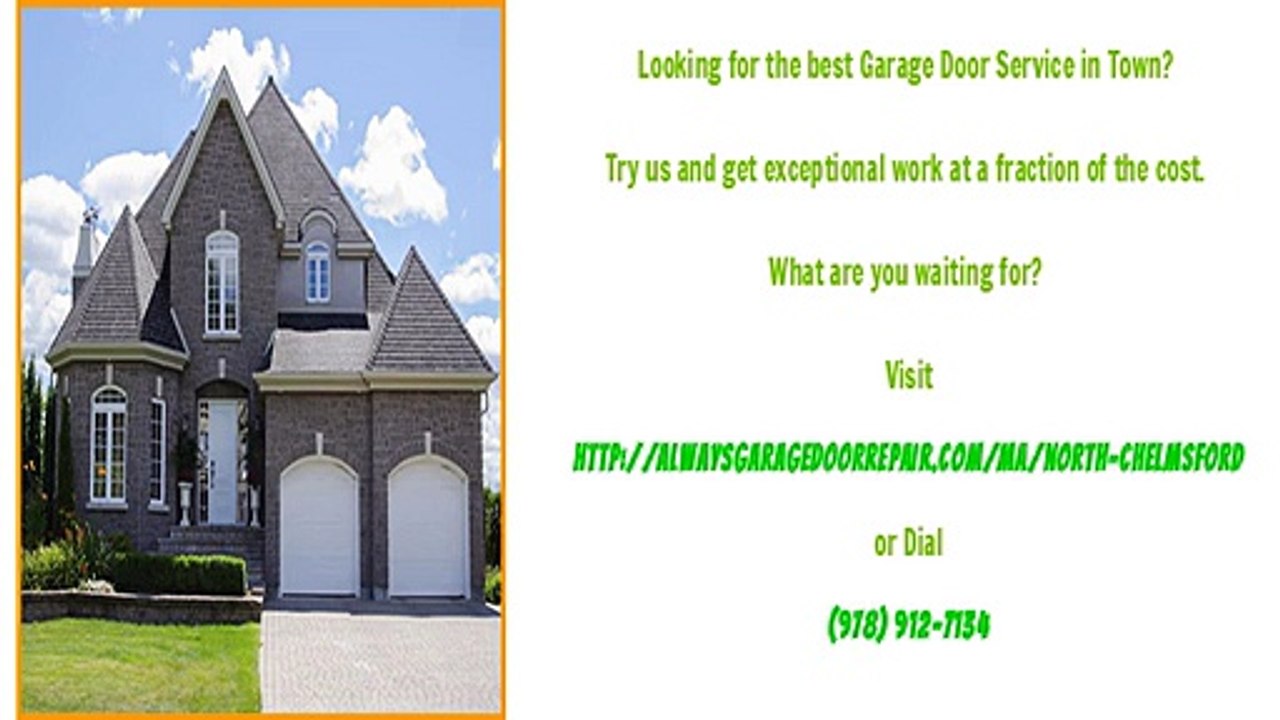 North Chelmsford, MA Garage Door Opener Repairs