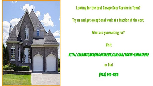North Chelmsford, MA Garage Door Opener Repairs