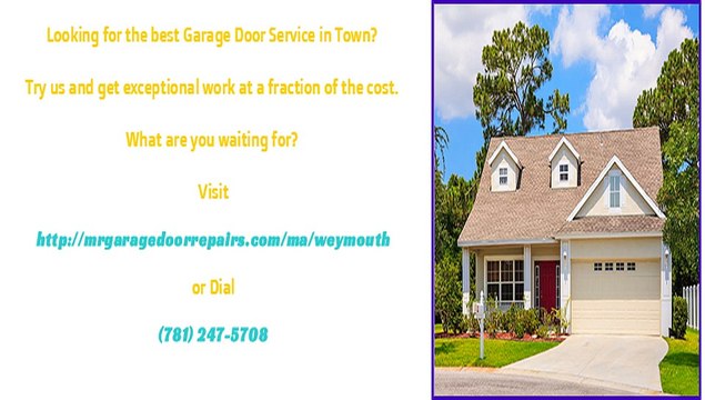 Weymouth, MA Garage Door Repair Experts