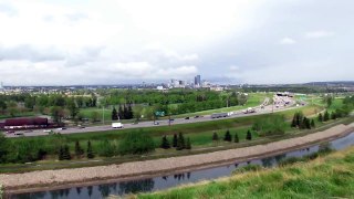 Travel Alberta -City of Calgary view from different location - Canon  SX40HS zoom 1080P video