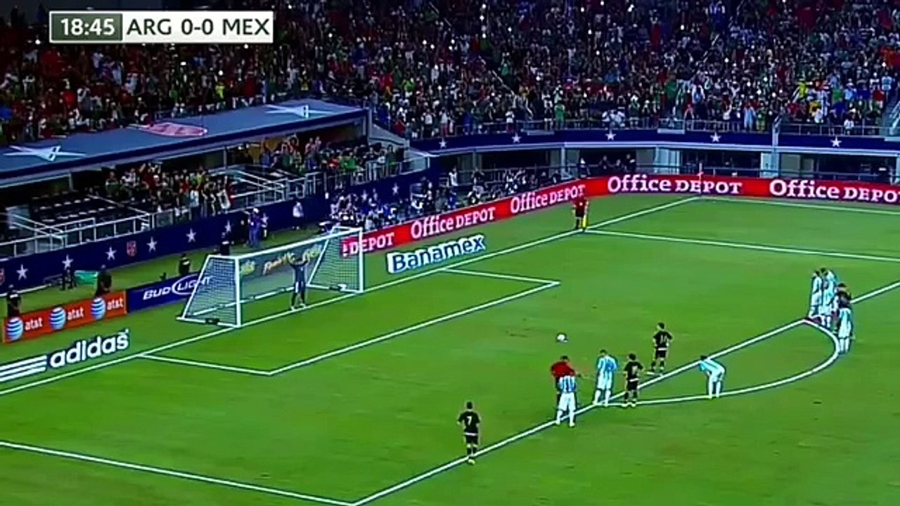Argentina vs Mexico 2-2