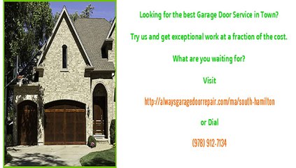 South Hamilton, MA Garage Door Installation