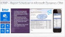 Microsoft Dynamics CRM Convergence 2014 -- IOTAP Reports Scheduler