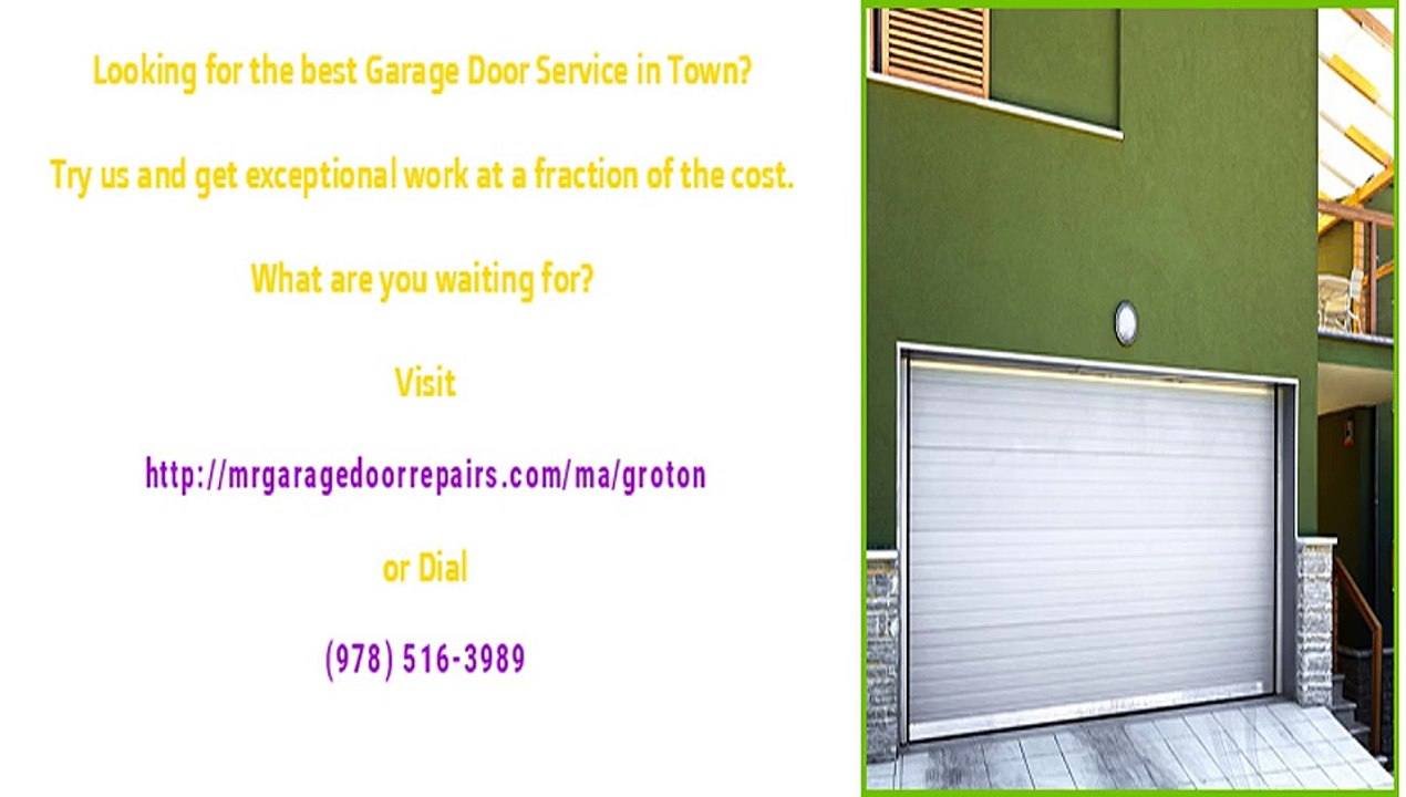 Garage Door Repair Experts in Groton, MA