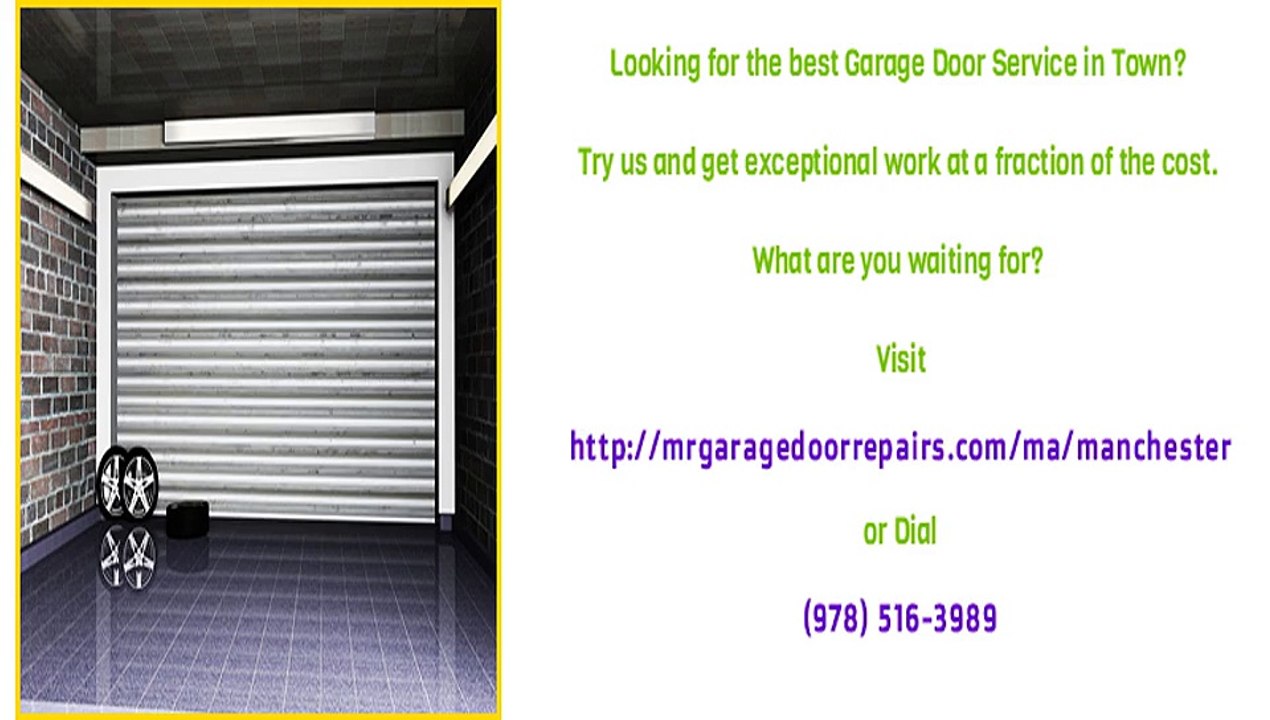 Manchester, MA Garage Door Opener Repair Service