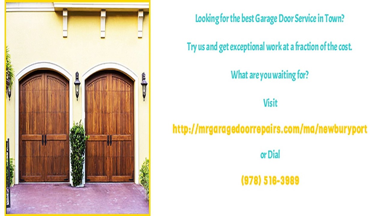 Newburyport, MA Garage Door Opener Repair Service