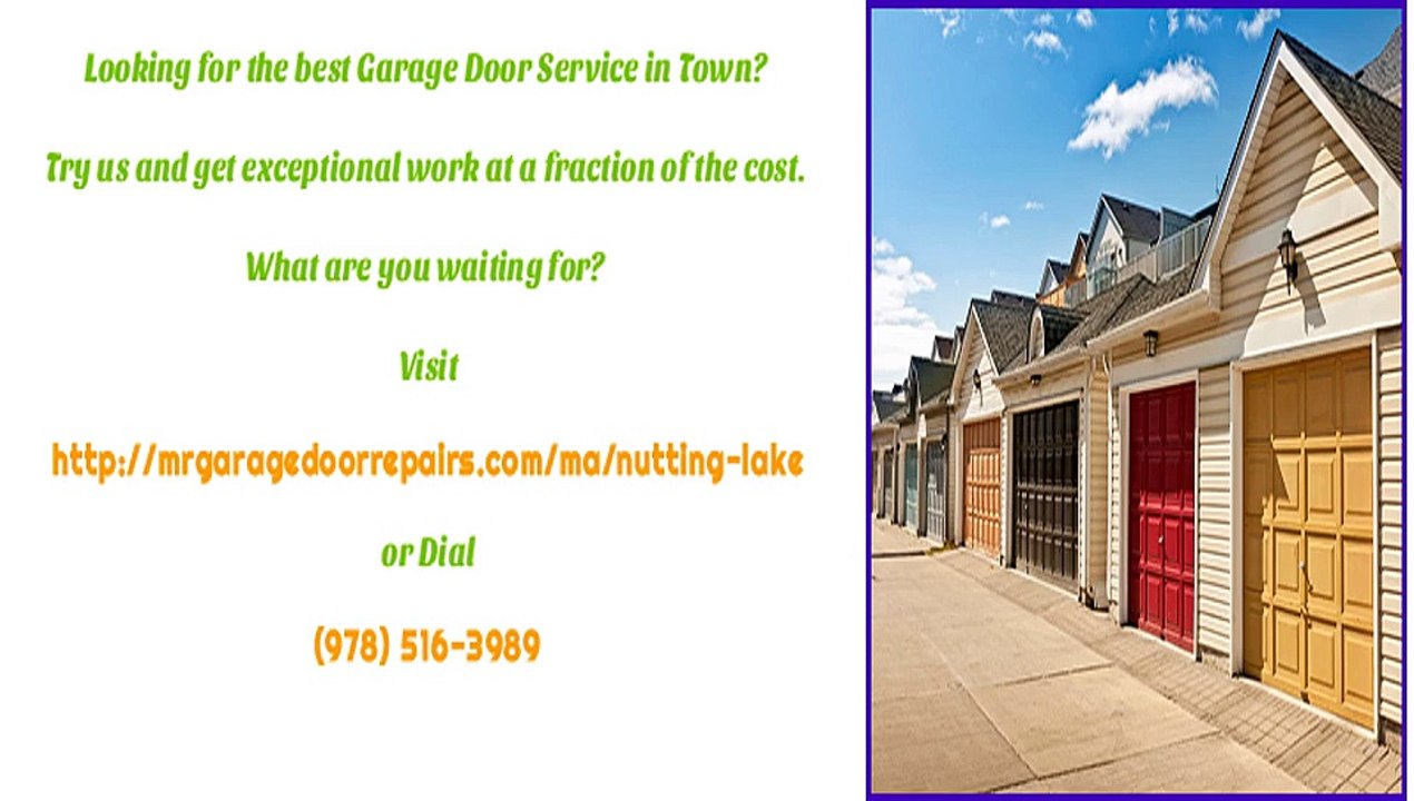 Nutting Lake, MA Garage Door Repair Services