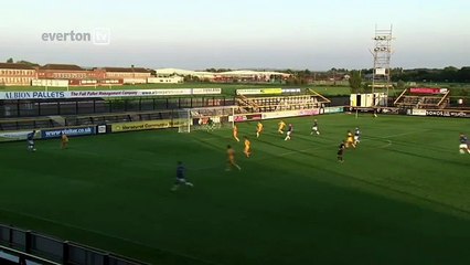 Everton'ın yeni transferi'nden ilk maçta 3 gol!