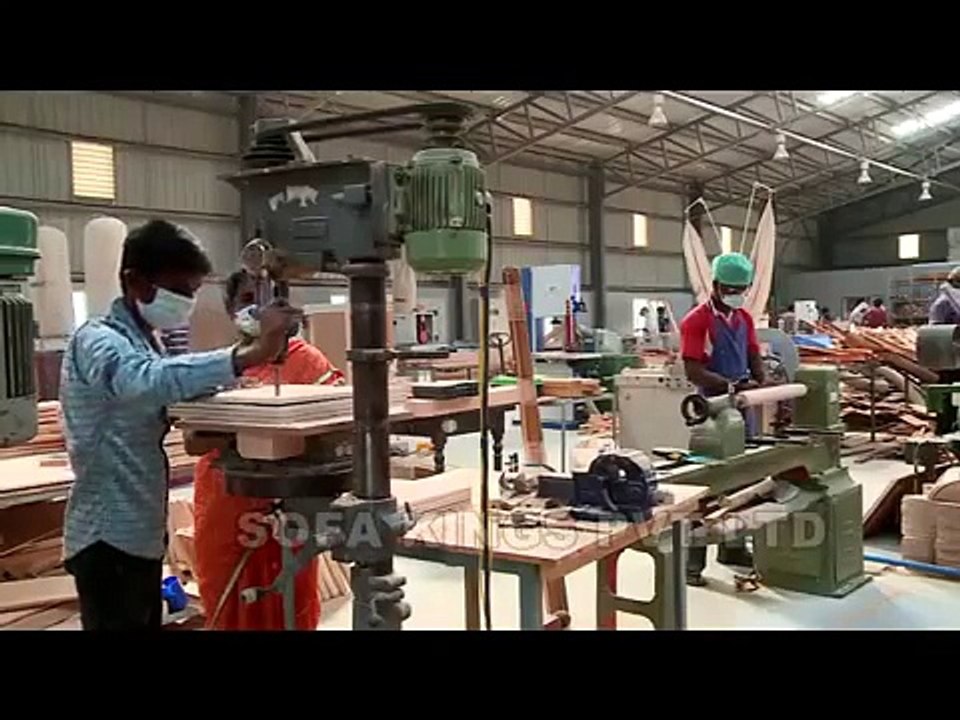 WOODBEEI FURNITURE VELLORE FACTORY BY THE NAME SOFA KINGS