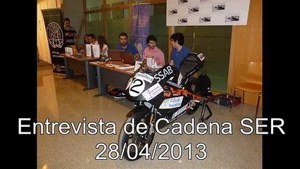 Entrevista al equipo Motostudent Unizar en Cadena SER