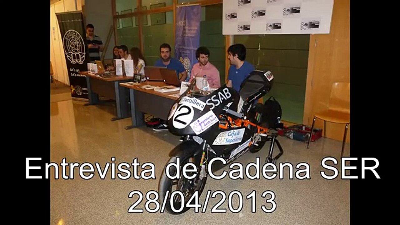 Entrevista al equipo Motostudent Unizar en Cadena SER