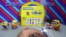 Minions 2015 McDonald's Happy Meal Toys Complete Set of 10 Unboxing Toy Review