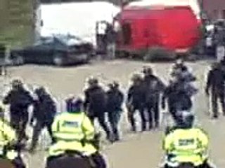 Police shut down -  UK Tek 08 rochdale free party