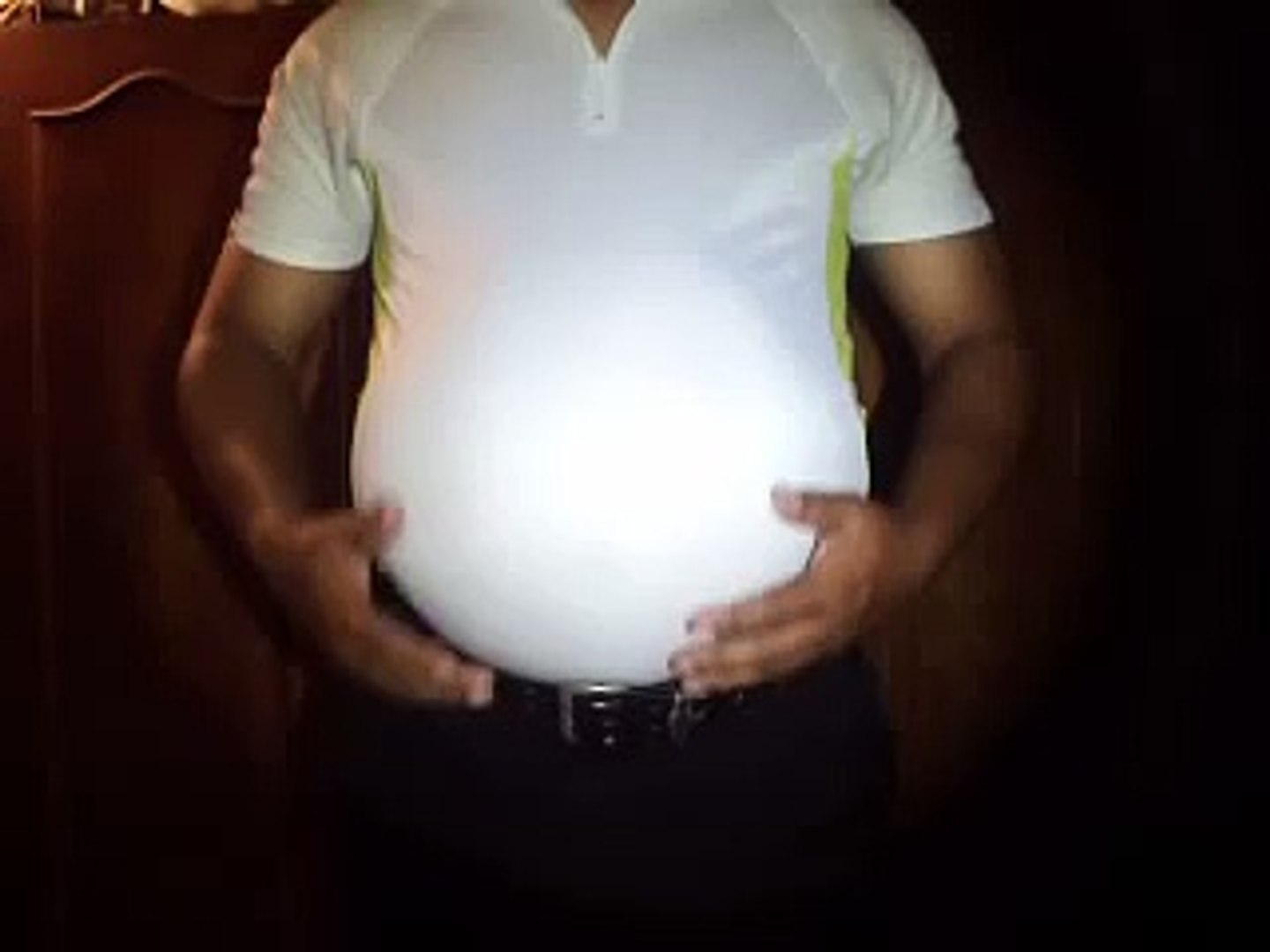 Belly inflation videos