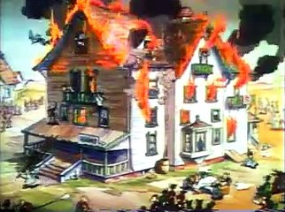 Mickey Mouse 1935 Mickey`s fire brigade