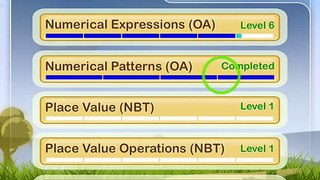 How to solve ‘Place Value (NBT)’  math question of Grade 5 Math - iPhone/ iPad app by LogTera.