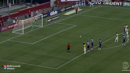 0-2 Neymar First Goal | USA 1-4 Brazil - Friendly 08.09.2015 HD