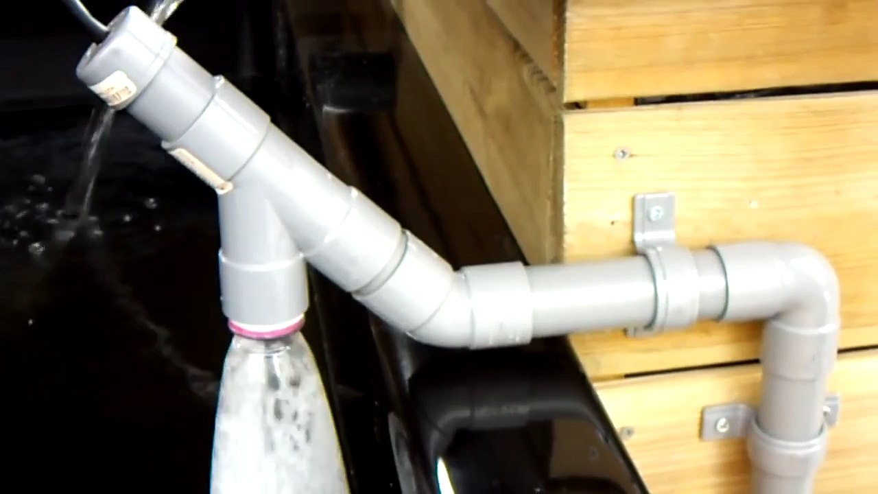 Zelfbouw Eiwitafschuimer van PET Fles 2010