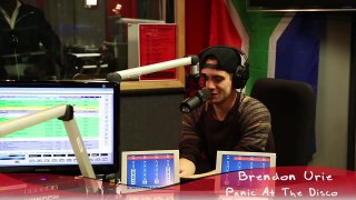 Panic! At the Disco frontman Brendon, LIVE on Hamman Time