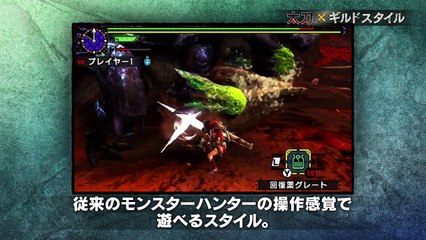 Monster Hunter X - Long Sword x Styles