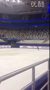 Yuzuru Hanyu FS practice before FS ｰ 2014 ISU GPS China