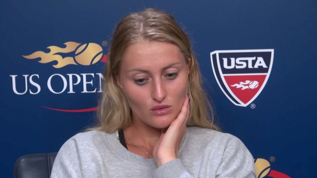 Tennis - US Open (F) : Mladenovic «J'ai eu du mal physiquement»