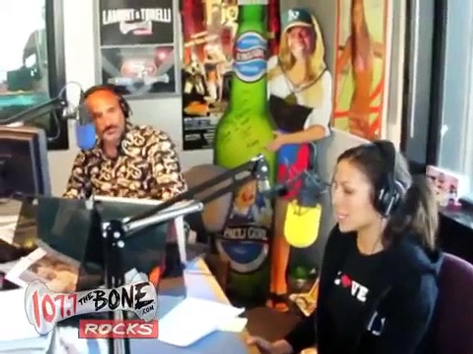 Huey Cam: Anjelah Johnson And DJ Cooch 05-16-08