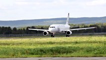 Airbus A320 Уральские Авиалинии - Взлет и посадка в Кольцово (Екатеринбург)
