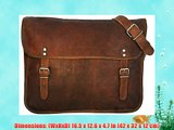 Gusti Leder nature Edwin Genuine Leather Satchel Messenger Shoulder Cross-Body Smart Office