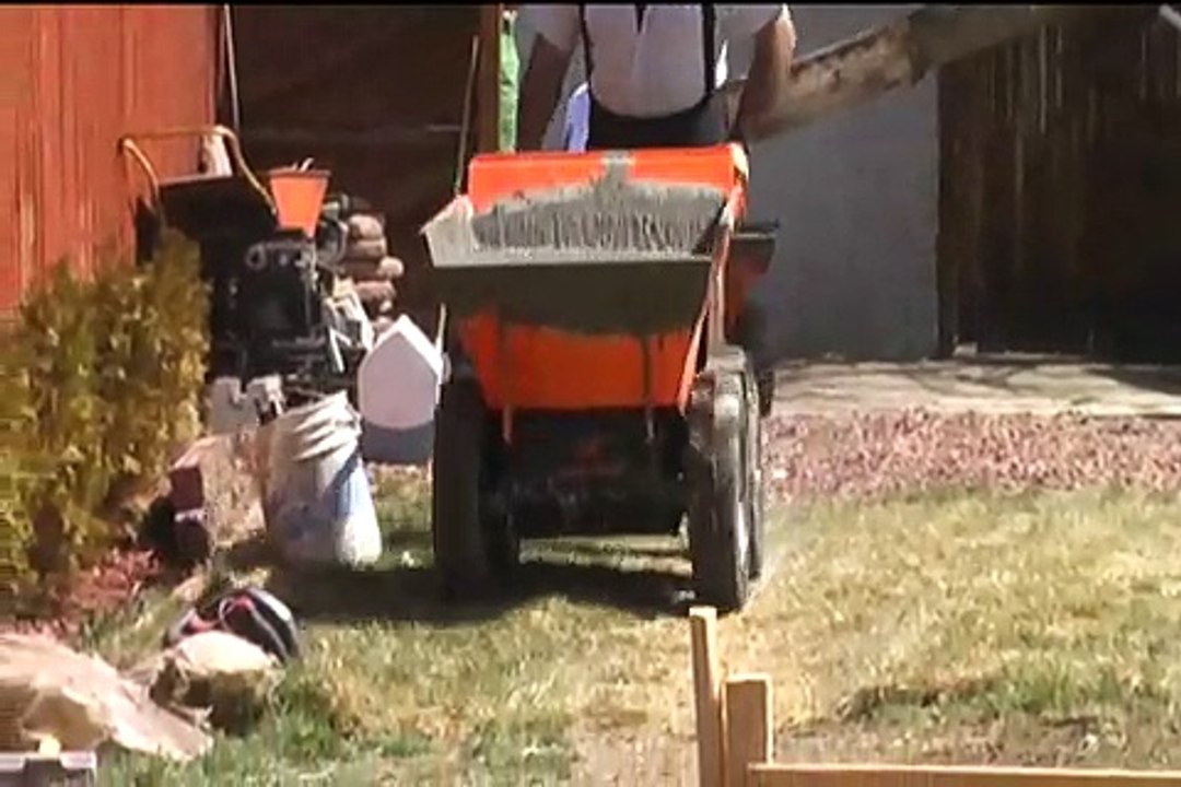 muck truck concrete buggy Video 2