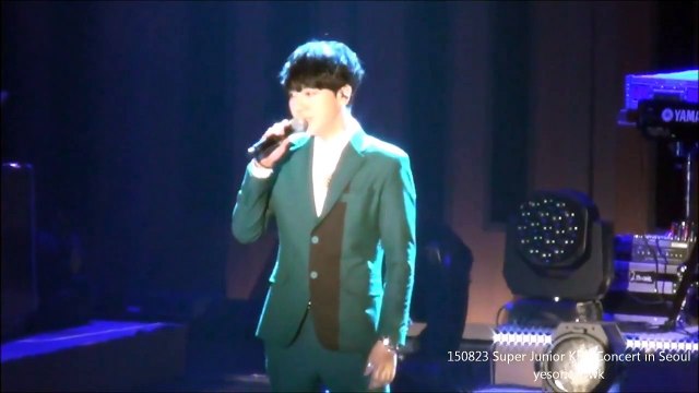 ［fancam］150823 Super Junior KRY Concert in Seoul 도로시 Focus Yesung