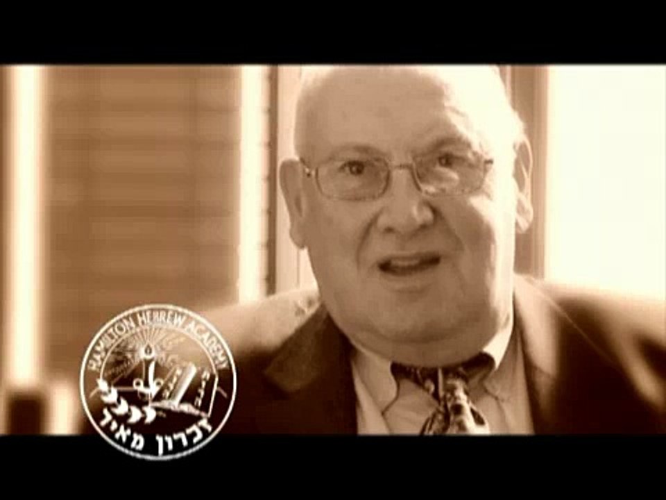 Hamilton Hebrew Academy Honours Mr. Aaron Shiffman Part 1