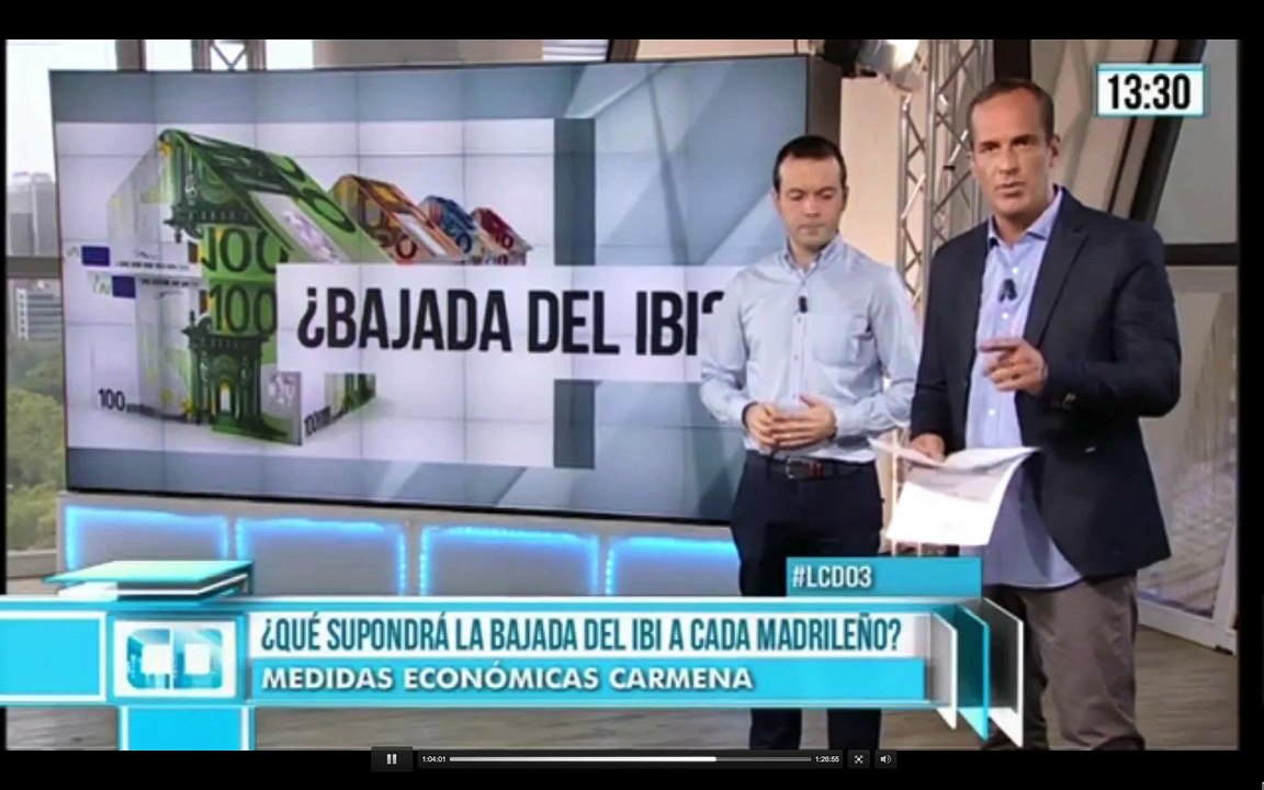 JRRallo - Crítica a la política fiscal de Ahora Madrid - 09-09-15