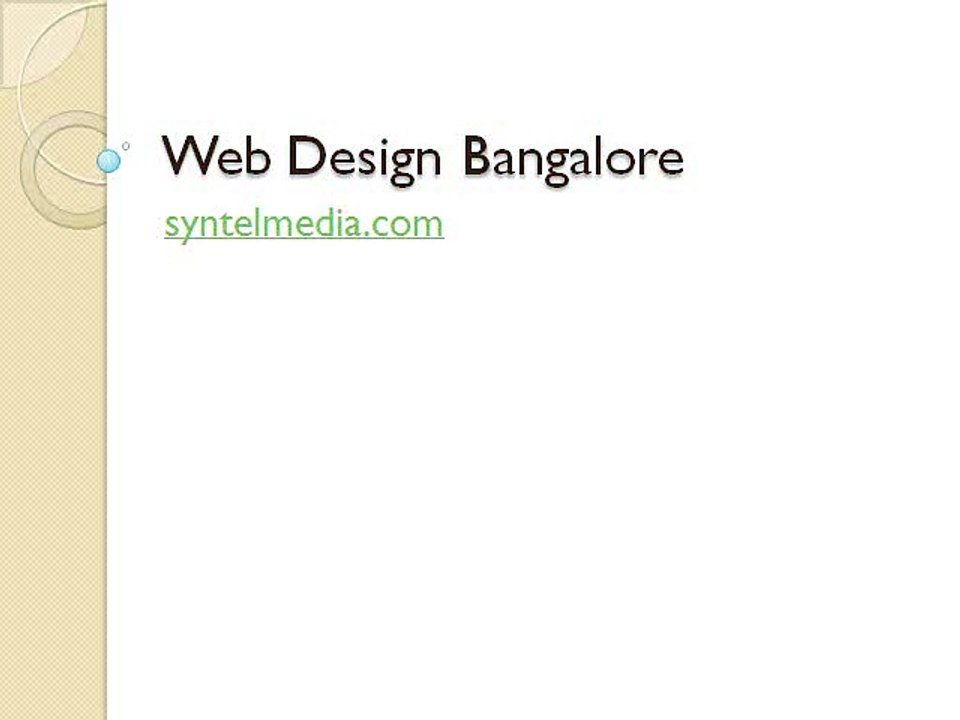 Web Design Bangalore