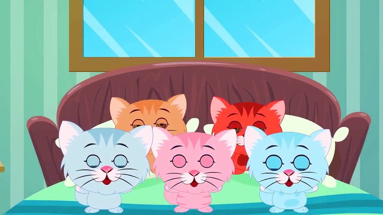 Five Little Kittens   English nursery rhymes for children   baby songs