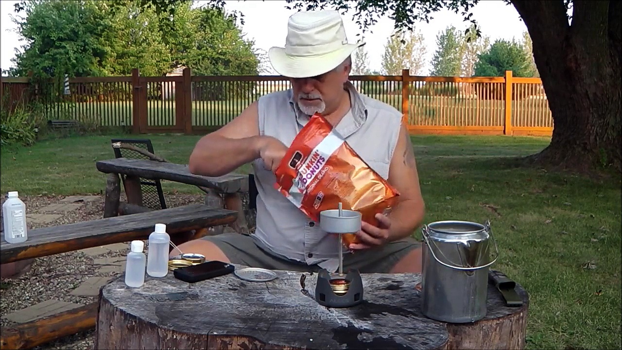 Alocs alcohol stove & Coffee