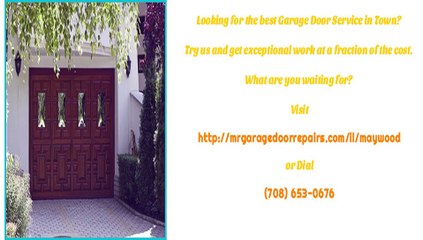 Maywood, IL Garage Door Repair Experts