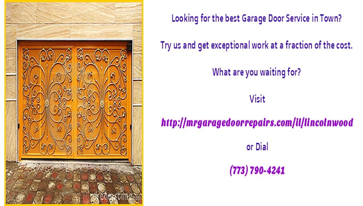 Garage Door Opener Repair Service in Lincolnwood, IL