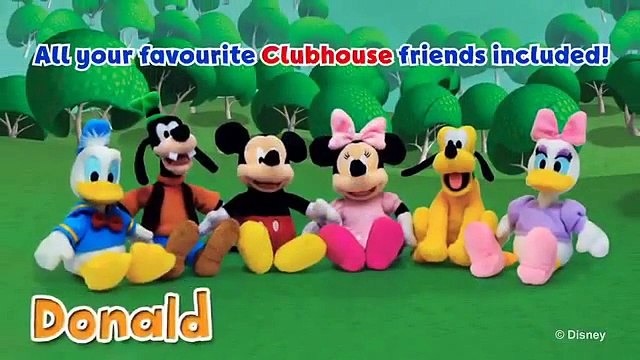 Disney's Mickey Mouse Clubhouse Interactive Plush Characters with version of the Hot