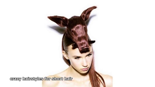Crazy Hairstyles For Short Hair Video Dailymotion