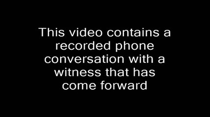 Multiple alien abduction: Witness comes forward: phone recording