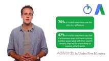 Extend Your Ads with a Phone Number - AdWords In Under Five Minutes