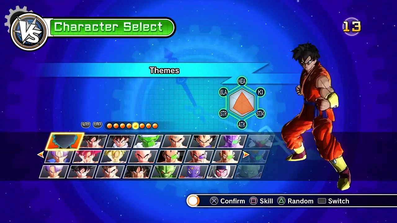 DRAGON BALL XENOVERSE_Themes inheritance