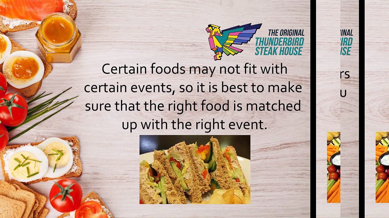 Putting together a successful event or function